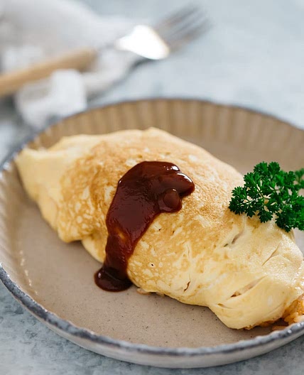 Omurice - Omelette Rice