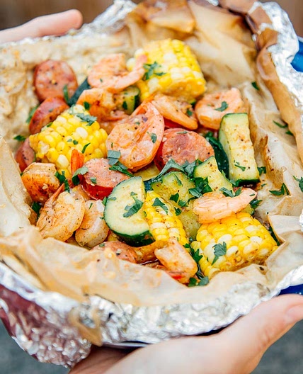 Shrimp Boil Foil Packets