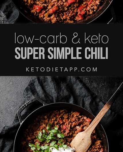 Super Simple Keto Chili