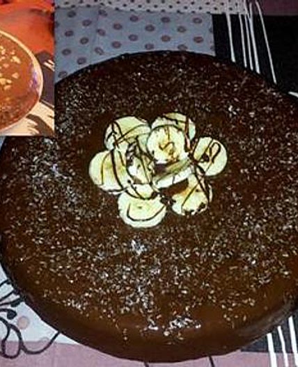 Gâteau au chocolat sans œufs ni beurre