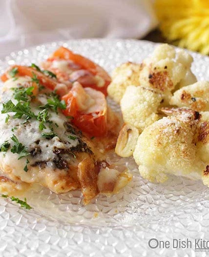 Chicken Caprese For One