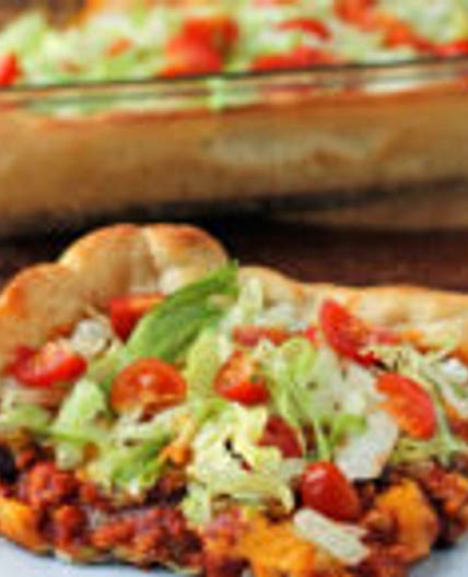 Deep Dish Taco Casserole