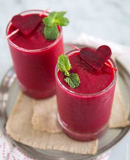 Hot Pink Breakfast Smoothie