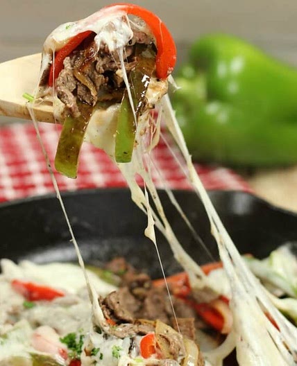 Keto Philly Cheese Steak Skillet Dinner