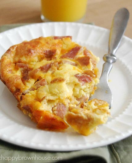 Ham, Egg, and Cheese Breakfast Casserole