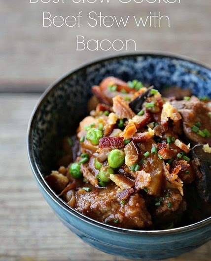 Slow Cooker Beef Stew with Bacon