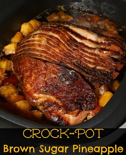 Crock-Pot Brown Sugar Pineapple Ham
