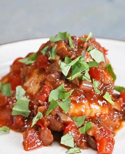 Easy Chicken Cacciatore Recipe by Tasty