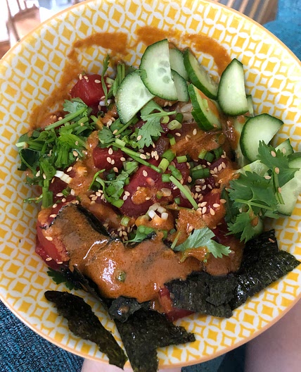 🍉 Watermelon Poke Bowl - Vegan and Refreshing