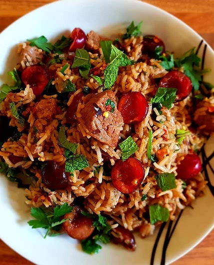 Lamb & Cherry Pilaf