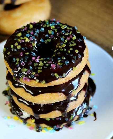 donut recipe | chocolate donut recipe | eggless chocolate doughnut