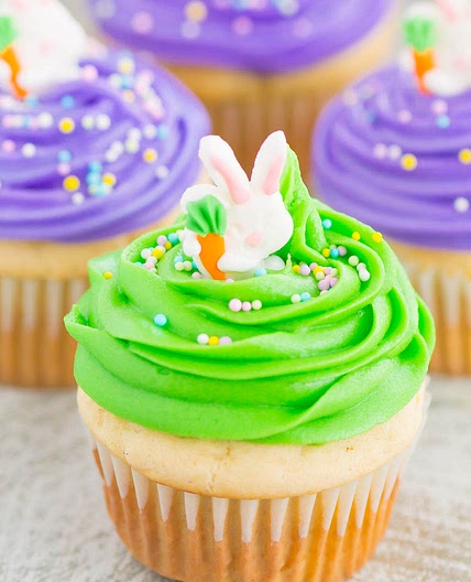 Easter Bunny Cupcakes