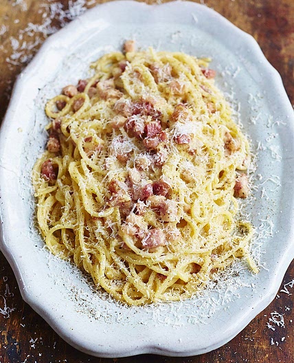 Gennaro's classic spaghetti carbonara