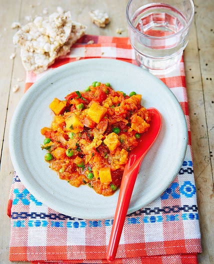 Helen’s sweet potato & red pepper stew