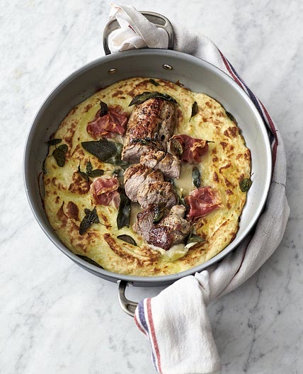 Pork & mash gratin