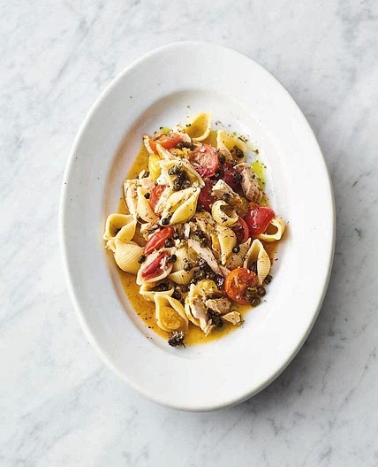 Sicilian tuna pasta