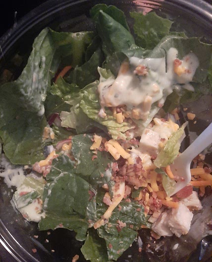 BLT spinach salad