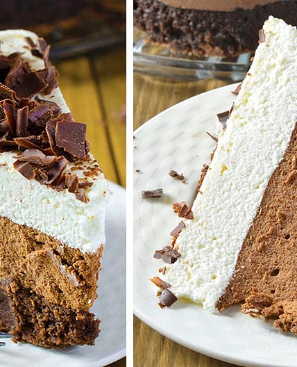 Triple Chocolate Mousse Cake