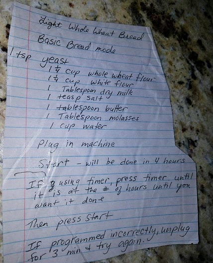 Mom's Light Whole Wheat Bread