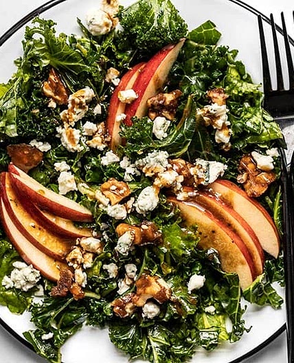 Autumn Kale and Apple Salad