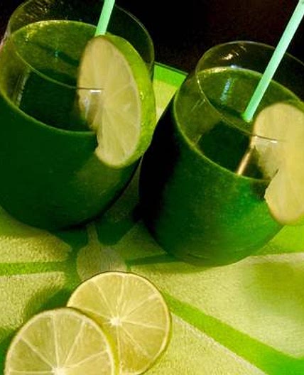 Seven Ingredients Fresh Green Vegetables Smoothie