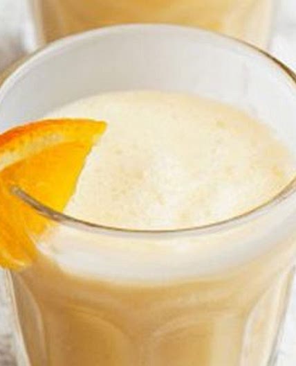 Lemongrass and orange smoothie