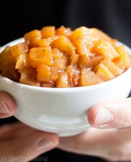Healthy Slow Cooker Apple Pie Filling