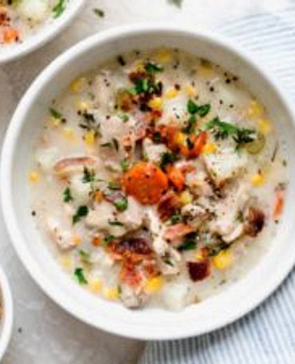 Slow Cooker Chicken Corn Chowder