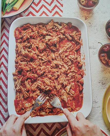 Cherry Cola Pulled Pork (Pinch of Nom)
