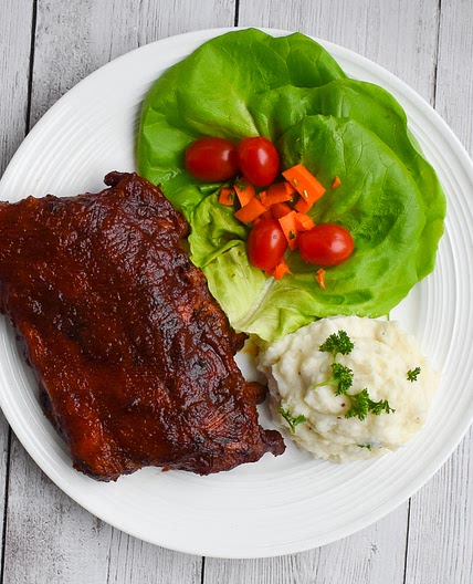 Low-FODMAP Baby Back Ribs Recipe; Gluten-free; Dairy-free