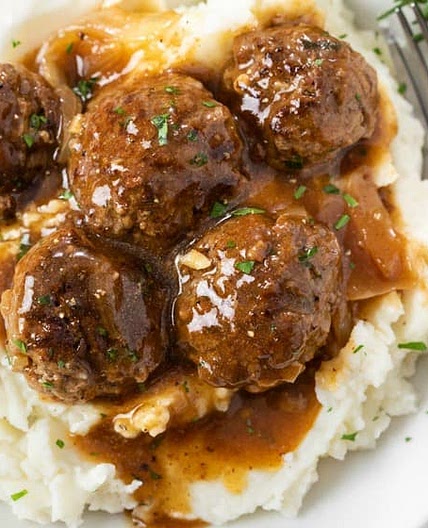 Meatballs and Gravy
