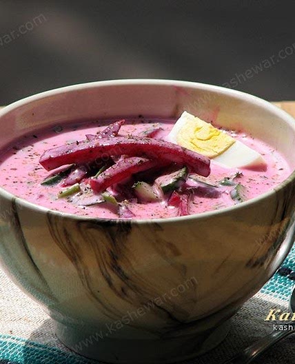 Cold Borscht with Kefir