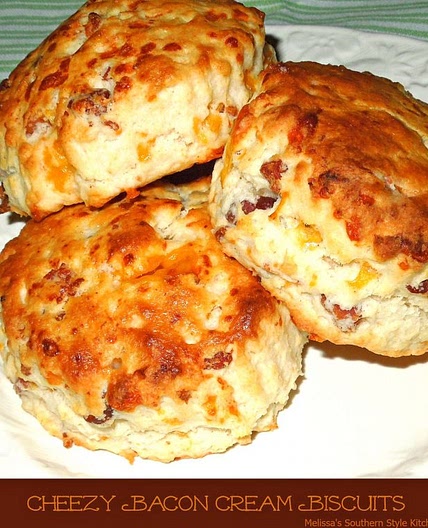 Cheezy Bacon Cream Biscuits