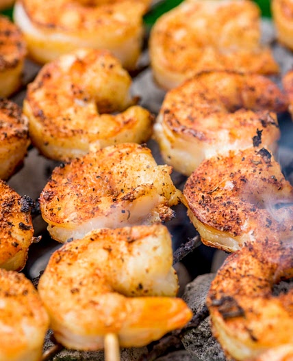 Discover Mexico: Tequila Orange Shrimp Skewers with Spiked Guacamole