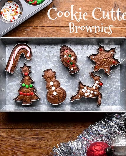 Cookie Cutter Brownies