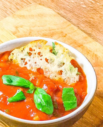 Tomato and Basil Soup | Slimming & Weight Watchers Friendly