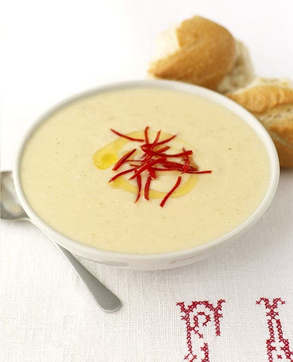 Spicy parsnip soup