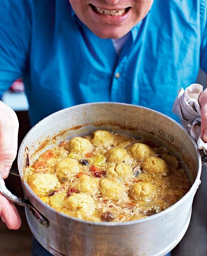 Humble chicken stew & dumplings