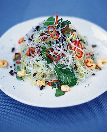 Fresh Asian noodle salad