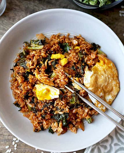 Kimchi Fried Rice - Kimchi Bokkeumbap