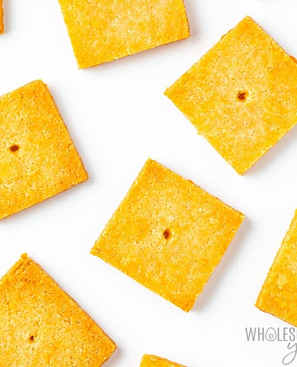 Low Carb Keto Cheese Crackers Recipe