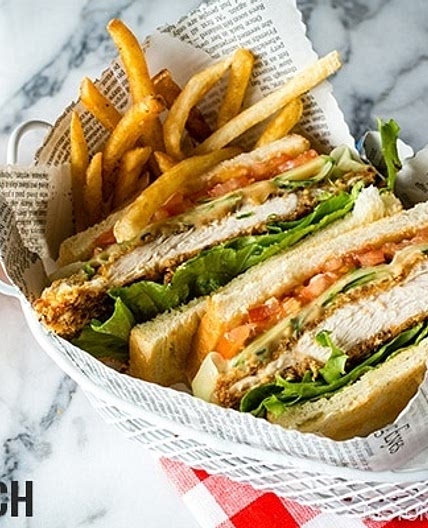 Crispy Chicken Katsu Sandwich