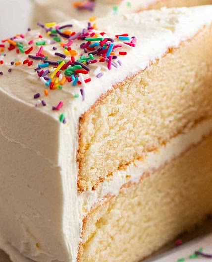 My best Vanilla Cake - stays moist 4 days!