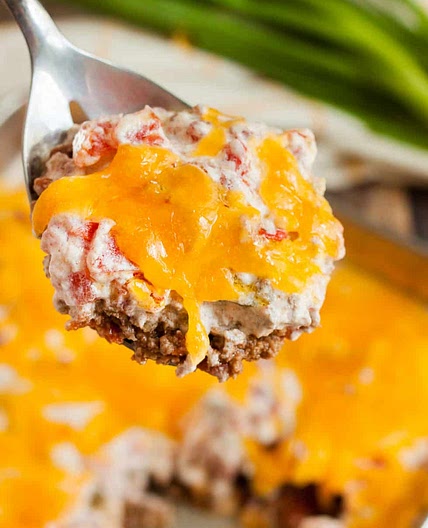 Keto Ground Beef and Tomato Casserole