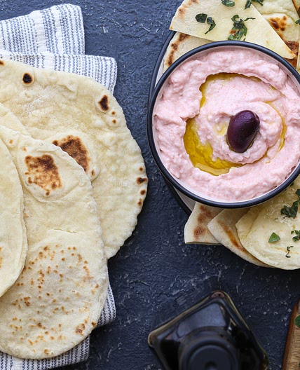 skinnymixer's Pita Bread Wraps