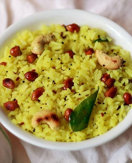 Lemon Rice (Authentic South Indian Lemon Rice)