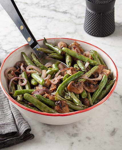 Air-Fryer Roasted Green Beans