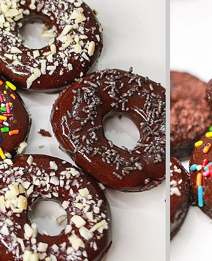 Chocolate Doughnuts | Eggless Doughnut | Chocolate Donut Recipe | Yummy Donuts
