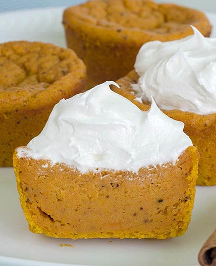 OMG Pumpkin Pie Cupcakes