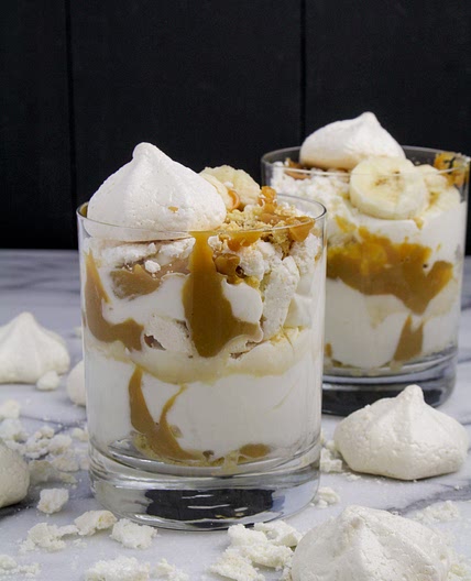 Peanut Butter Banoffee Eton Mess